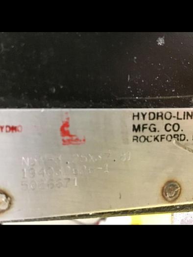 Used HYDRO LINE Traverse Cylinder N5M-3.25X37.81 Used
