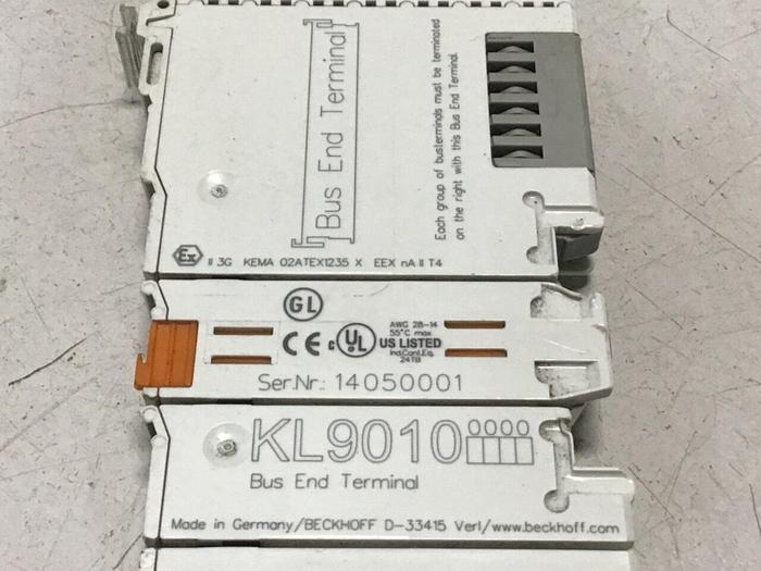 Used BECKHOFF Bus End Terminal KL9010 #119139