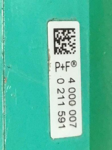 Used PEPPERL & FUCHS Inductive Sensor Ring RJ43-E2 #120775