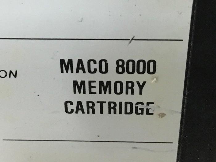 Used BARBER COLMAN Memory Cartridge MACO 8000 #112463