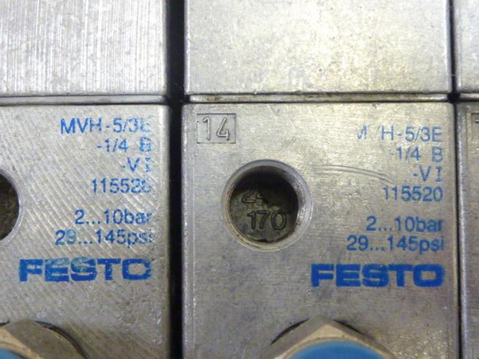 Used FESTO Control Block / Valve Terminal IFB8-02 #61259