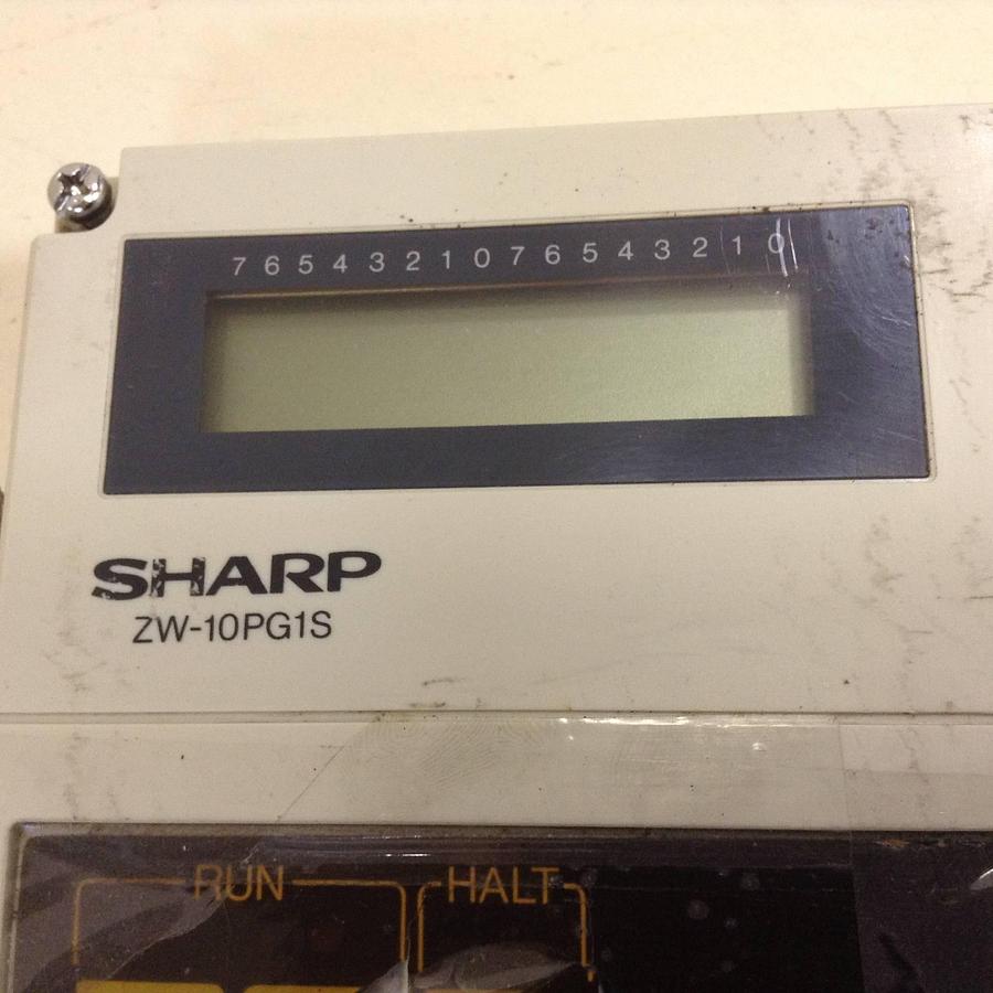 Used SHARP Hand Held Programmer ZW-10PG1S USED