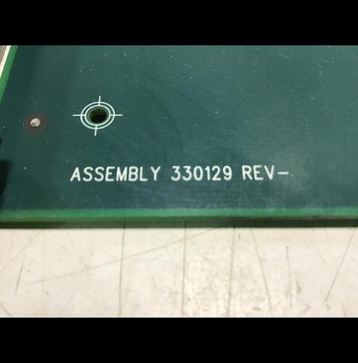 Used VAN DORN Operator Interface Board 330129 PC330-129 330-129 Used