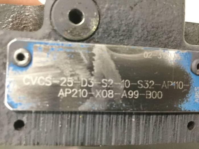 Used VICKERS Valve CVCS25D3S210S32AP110AP210X08A99B00 #99578