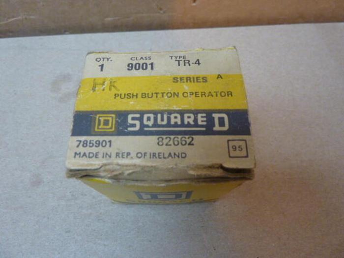 SQUARE D Push Button 9001-TR4 #43399