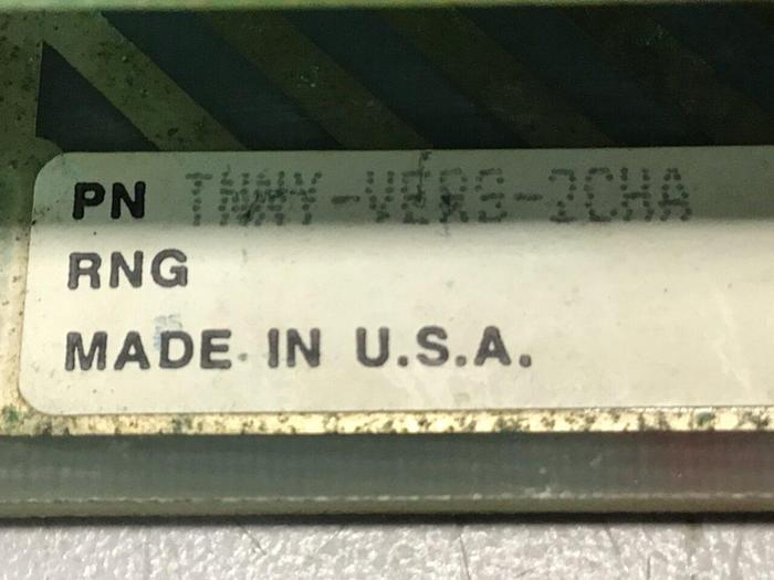 Used TENNEY Operator Control Panel TNNY-VERS-2CHA Used