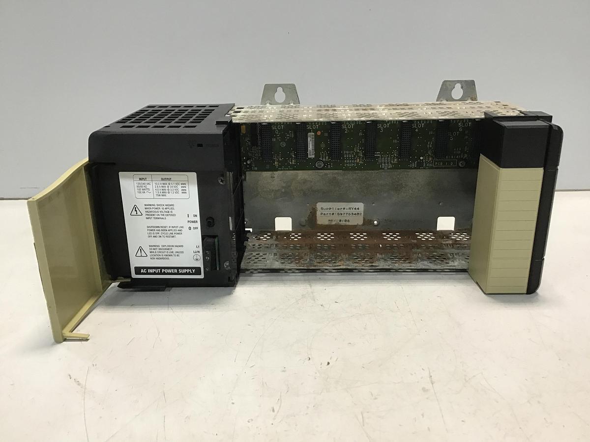 Used ALLEN BRADLEY 1756-PA72 Ser C / A7 POWER SUPPLY RACK USED #129240