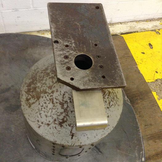 Used METAL FABRICATOR Hopper w/ Shutoff HOPPER695 #69695