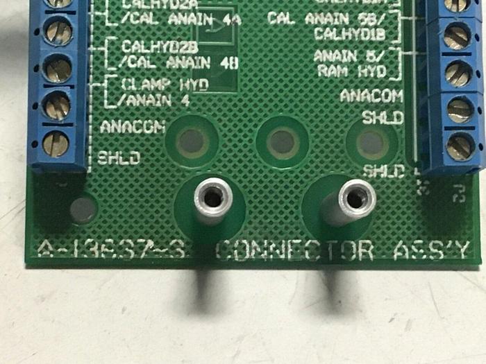 Used BARBER COLMAN Connector Assembly PC Board A-13637-3 #114481