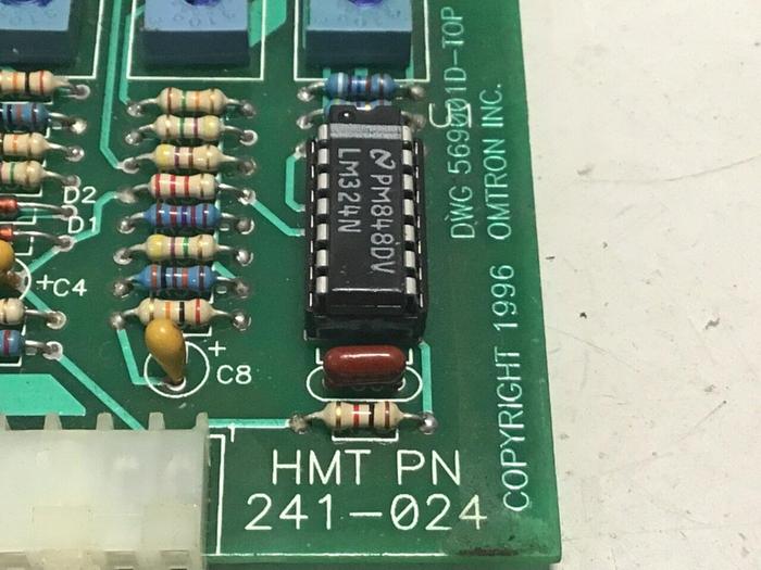 Used OMTRON Circuit Board 569001D #131885