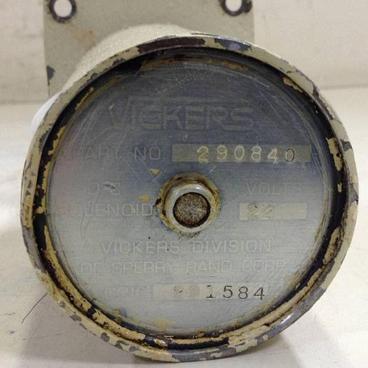 Used VICKERS D-C Solenoid 290840 #88893