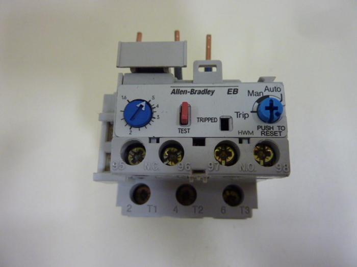 Used ALLEN BRADLEY Overload Relay 193-EB1EB SER B #76151