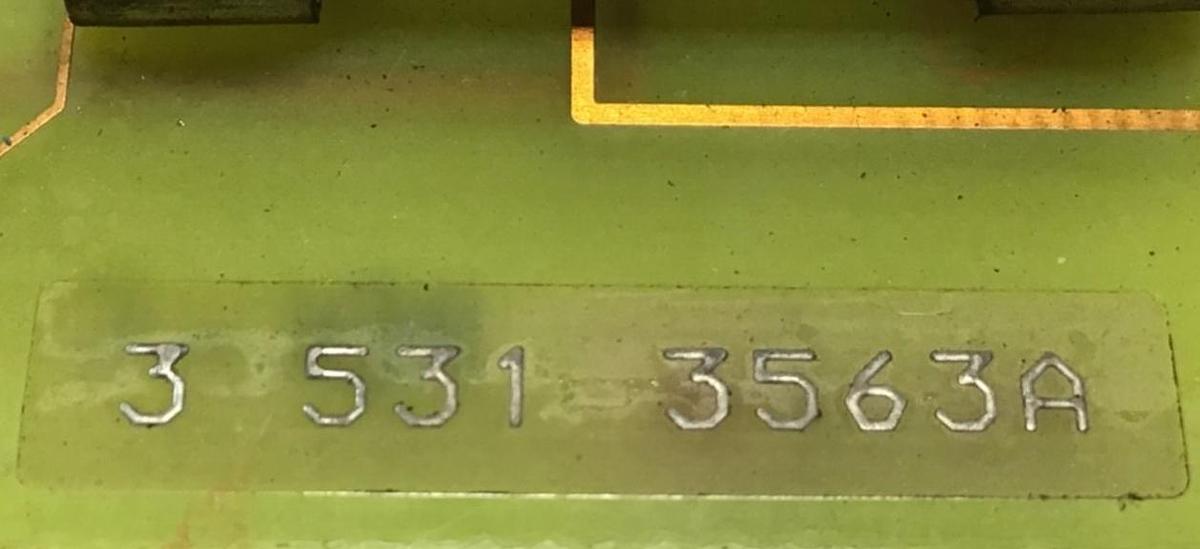 Used CINCINNATI MILACRON Output Board 3-531-3563A USED