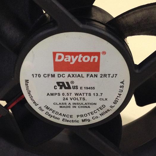 Used DAYTON DC Axial Fan 2RTJ7 #85117