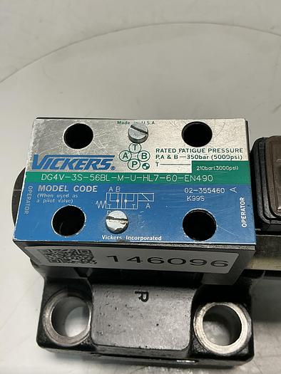 Used VICKERS DG4V-3S-56BL-M-U-HL7-60-EN490