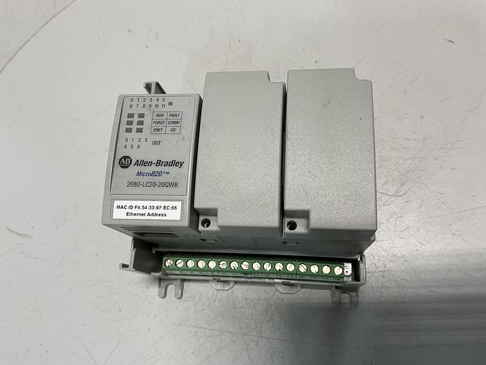Used ALLEN BRADLEY 2080-LC20-20QWB