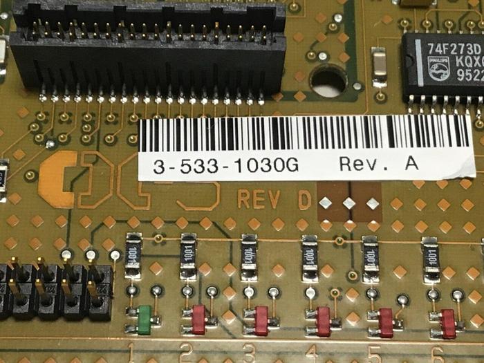 Used VICKERS VSX Mother Board Rack 3-533-1030G Used