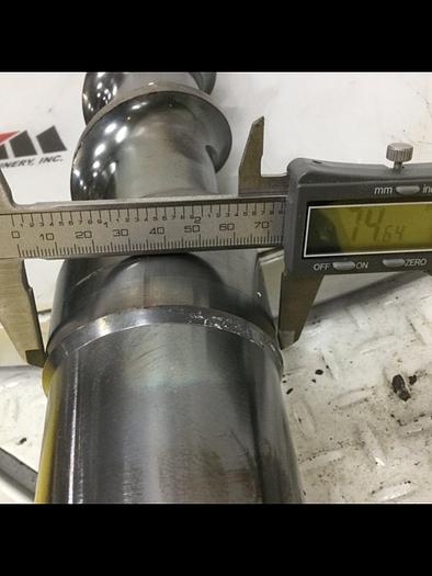 Used VAN DORN 75 mm Feed Screw FS75MM Used