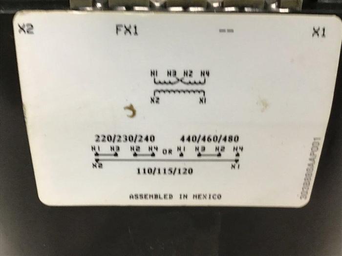 Used GENERAL ELECTRIC 1.5 kVA Transformer 9T58K0053 USED