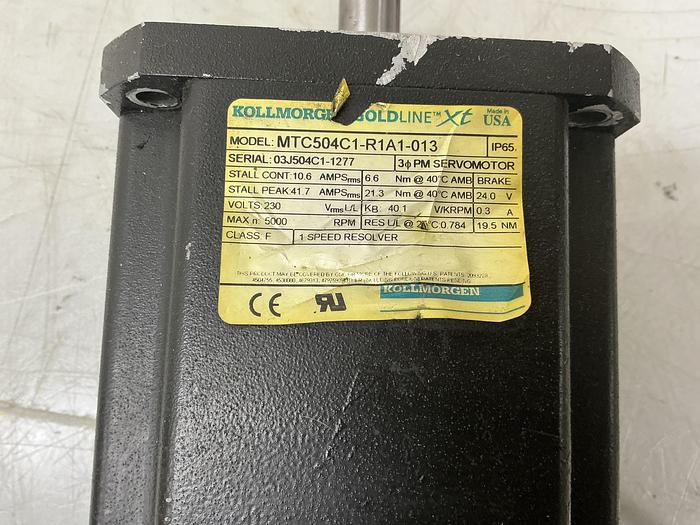 Used KOLLMORGEN MTC504C1-R1A1-013