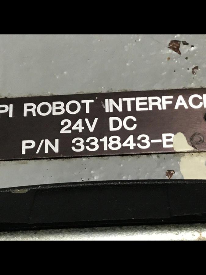 Used SPI Robot Interface 331843-B #145366