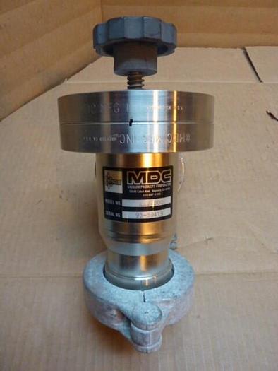 Used MDC VACUUM PRODUCTS Angle Vacuum Valve KAV-200 #22275