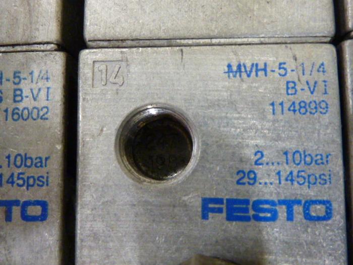 Used FESTO Control Block / Valve Terminal IFB8-02 #52849