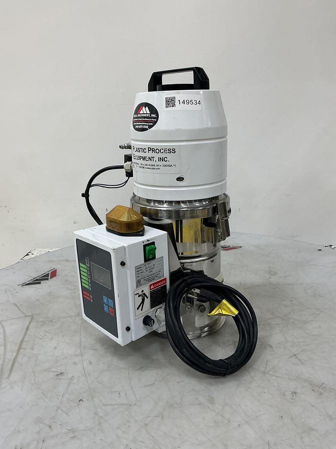 Used PLASTIC PROCESS EQUIPMENT Needs model #