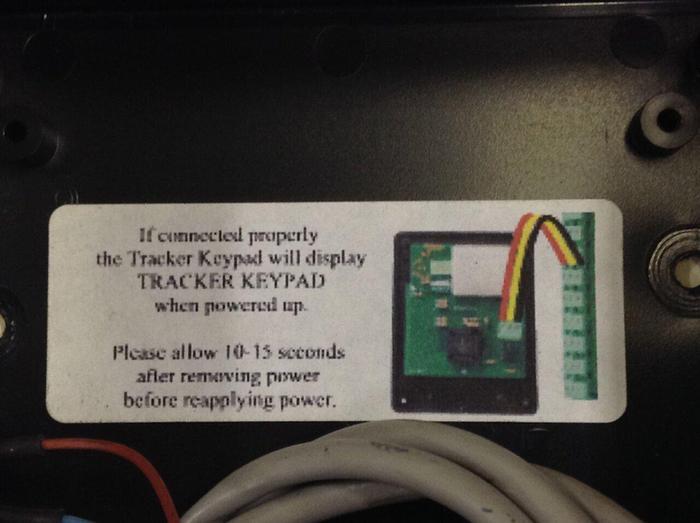 Used BEAR TECHNOLOGIES Tracker Keypad KEYPAD 12BUTTON #86811