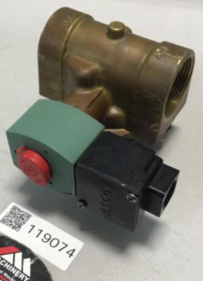 ASCO Solenoid Coil & Valve MP-C-086 / VALVE USED