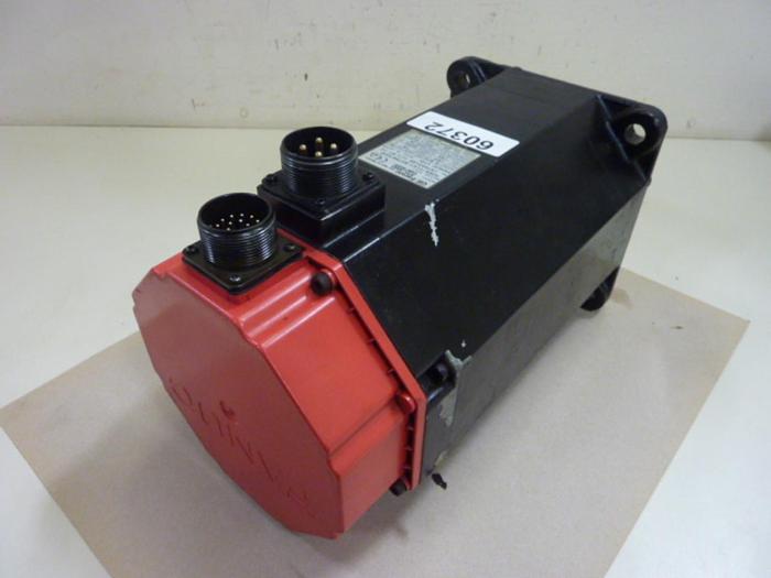 Used GE FANUC 3.8 HP AC Servo Motor A06B-0147-B075 Used