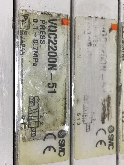 Used SMC Manifold VV5QC21-08N3FD1-S #123284