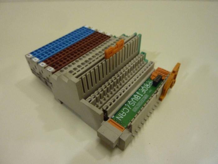Used MOELLER Base Module / Terminal Block ZSB-1.5/16-S/S/+/+/-/- #42071