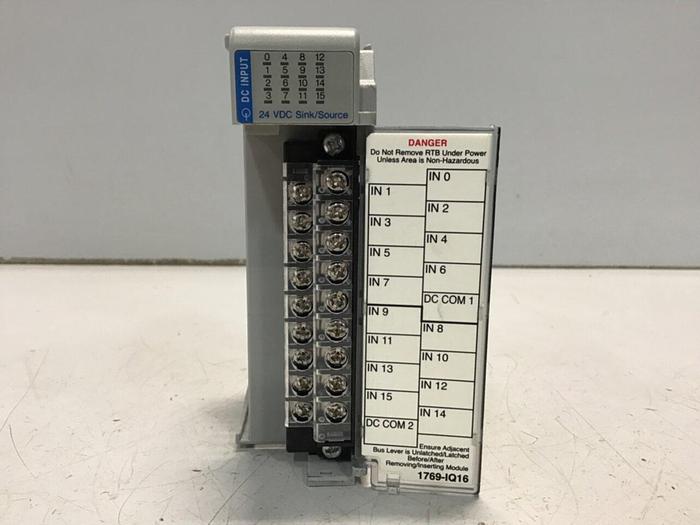 Used ALLEN BRADLEY Input Module 1769-IQ16 SER A Used