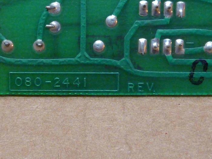 Used SCI Circuit Board 080-2441 REV C #25089