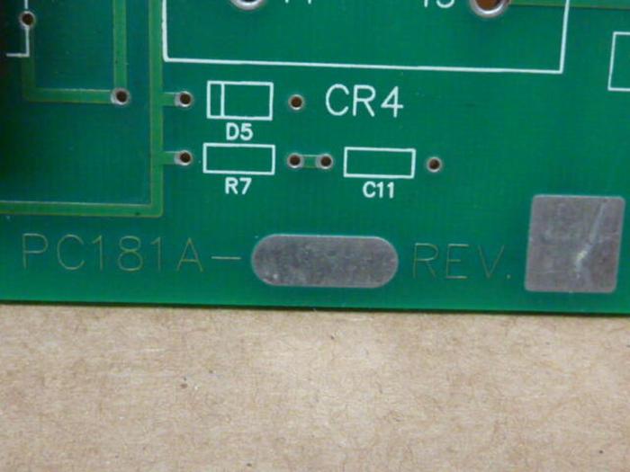 Used AUTOMATION PRODUCTS Circuit Board PC 181A #5686