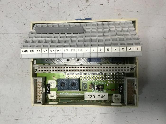 Used SIGMATEK Terminal Base Module DKL025 05-024-025 #140183