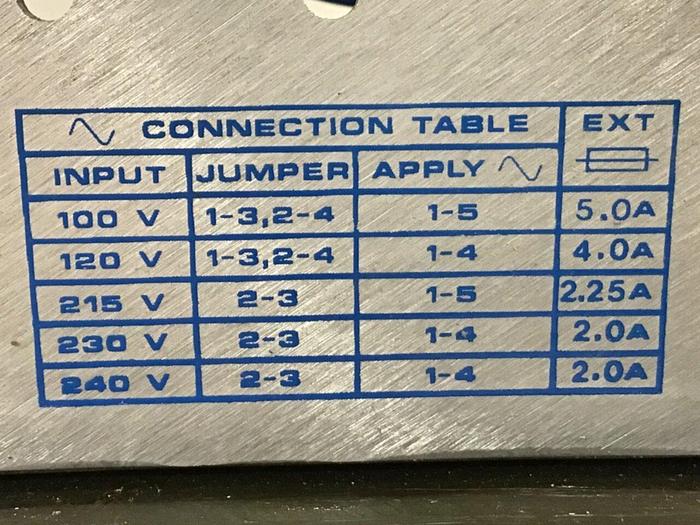 Used CONDOR Power Supply HDCC150W-A+ #120656