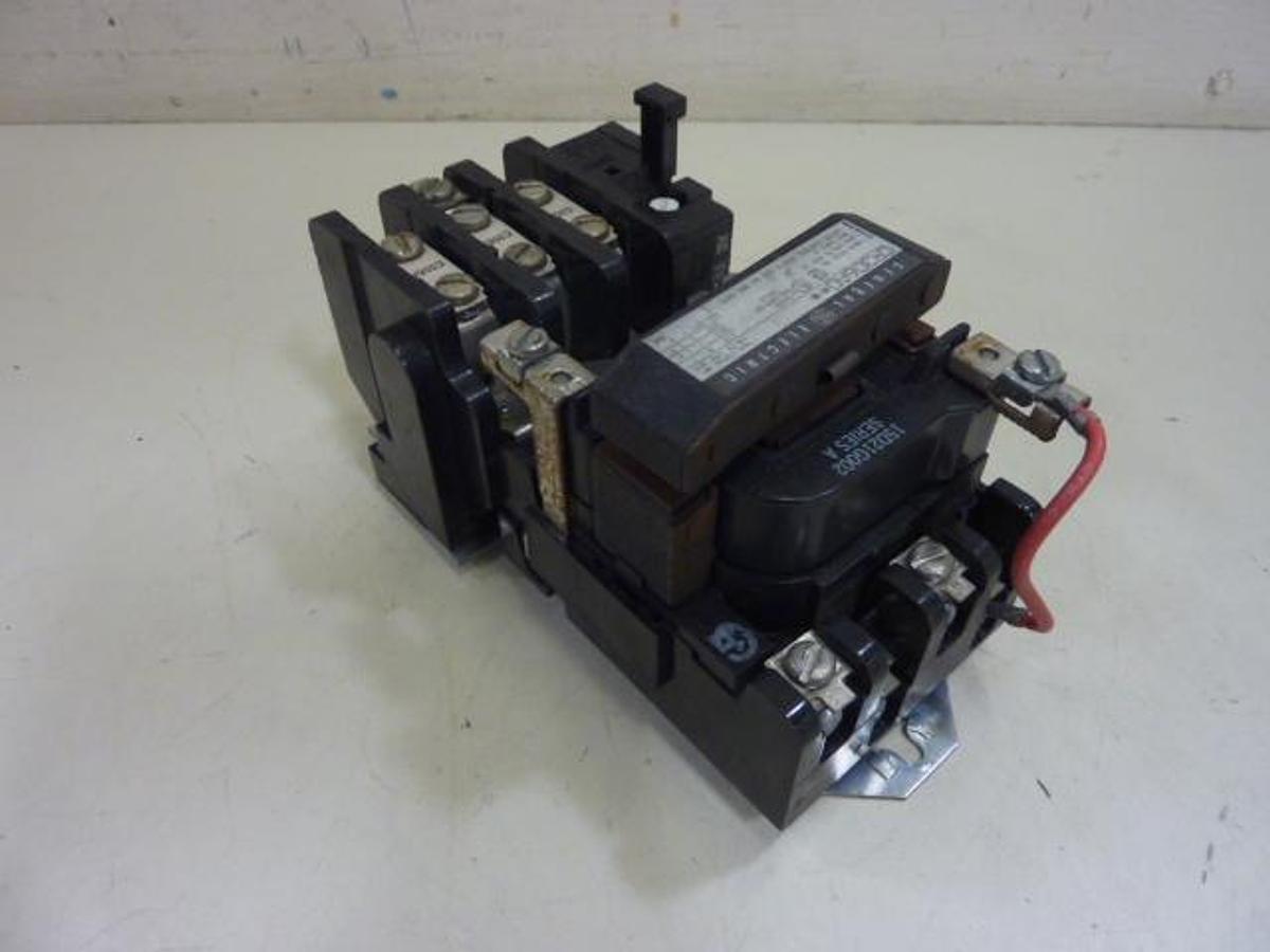 Used GENERAL ELECTRIC (G.E.) Motor Starter Size 00 CR306A0 USED
