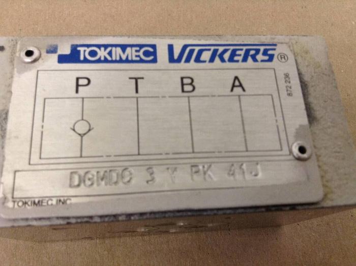 Used VICKERS Valve DGMDC 3 Y PK 41J #71024