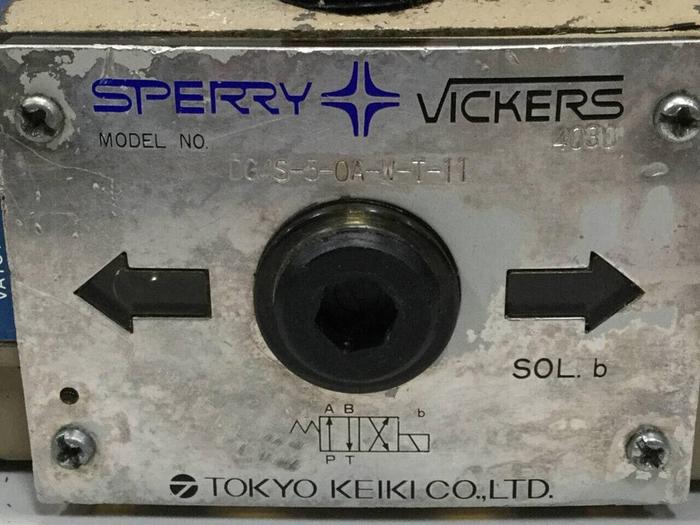 Used SPERRY VICKERS Valve DG4S50AWT11 #99716