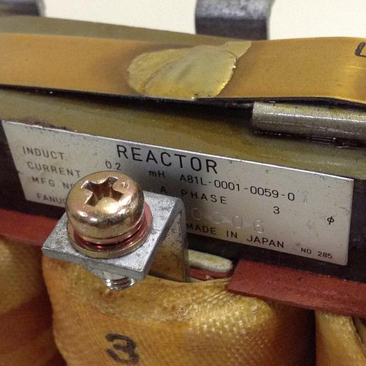 Used FANUC Transformer / Reactor A81L-0001-0059-0 #108231