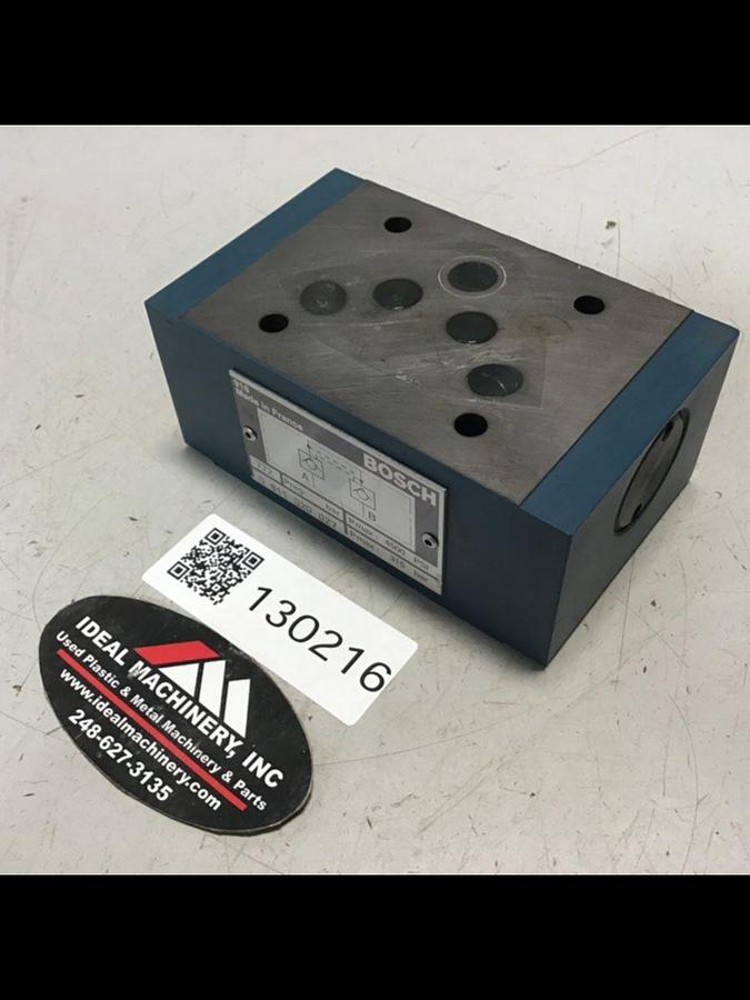 Used BOSCH Check Valve 0 811 020 027 Used 