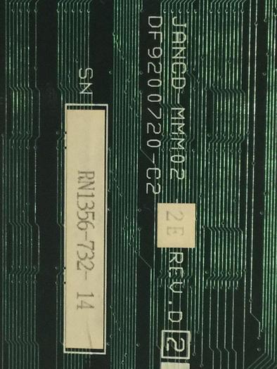 Used YASKAWA CNC Circuit Board JANCD-MMM02-2E REV D2 #105497