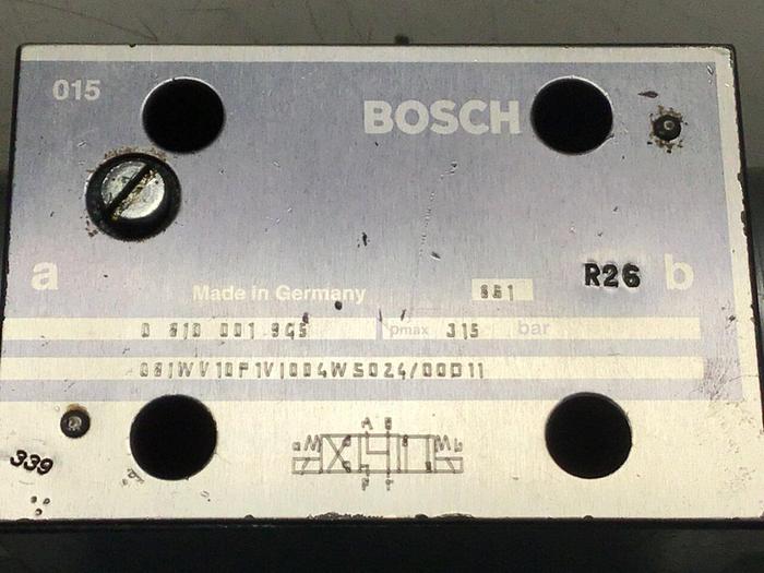 Used BOSCH Valve 081WV10P1V1004WS024 0 810 001 945 Used