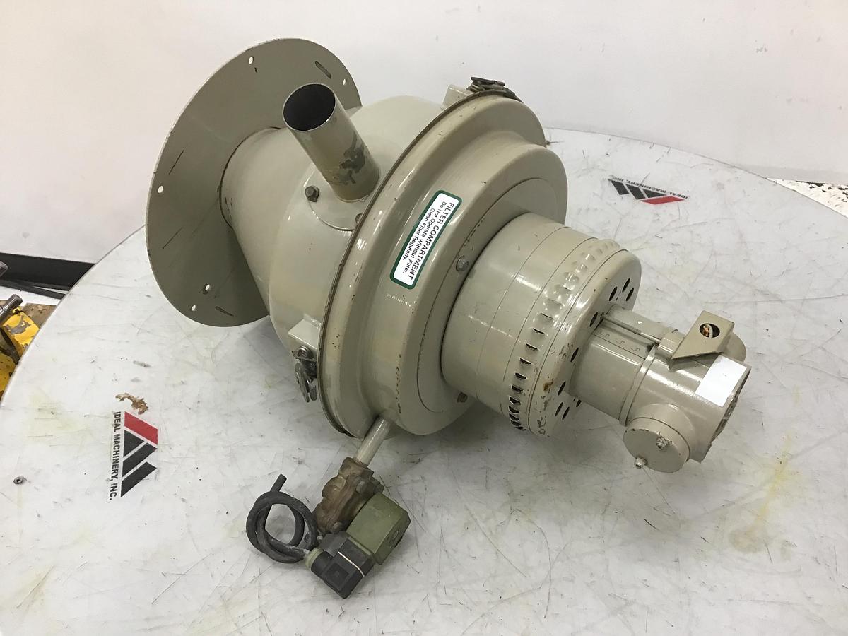 Used CONAIR FRANKLIN DB12SE03MB DustBeater Vacuum Loader w/ Lid Used #142855