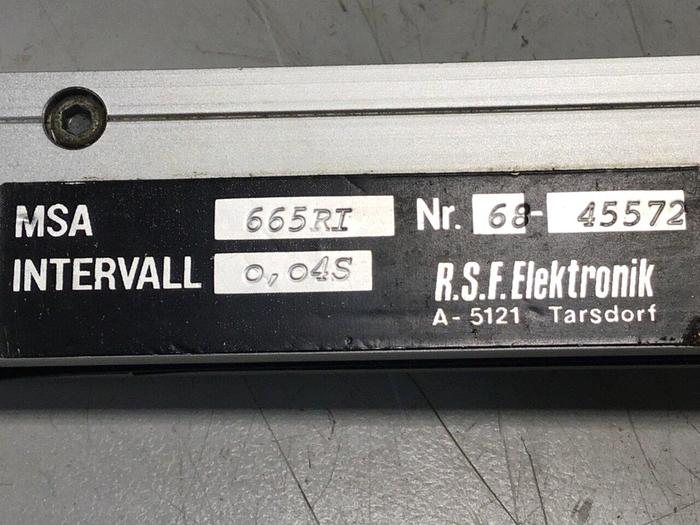 Used RSF ELEKTRONIK Linear Encoder 665RI Used