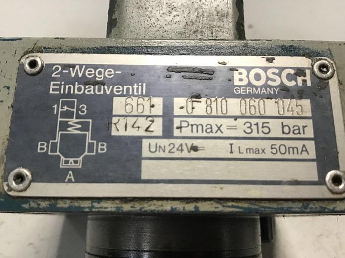 Used BOSCH Valve 0 810 060 045 USED