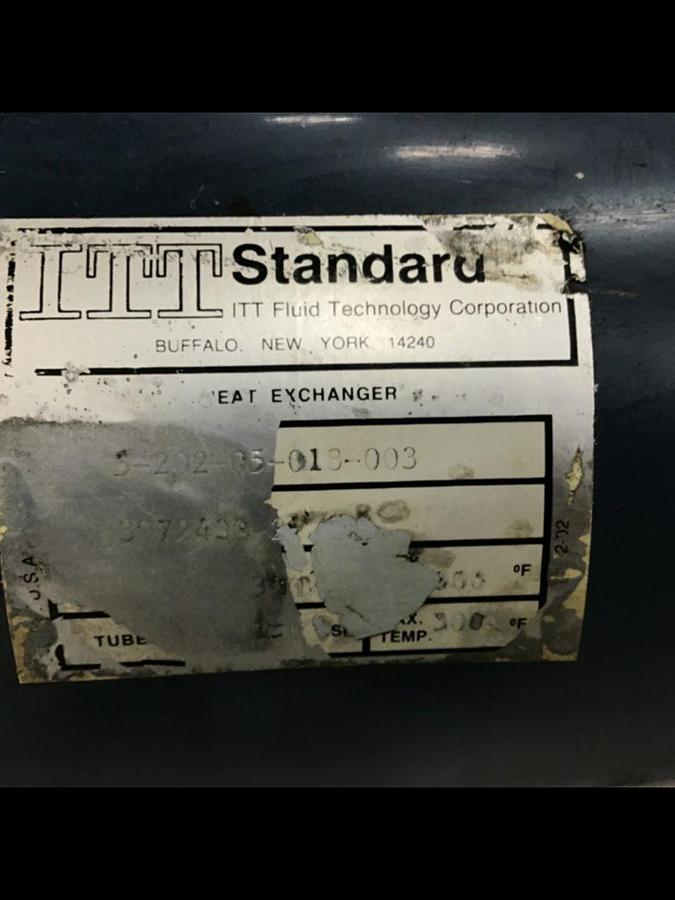 Used AMERICAN STANDARD Heat Exchanger 5-202-05-018-003 #136270