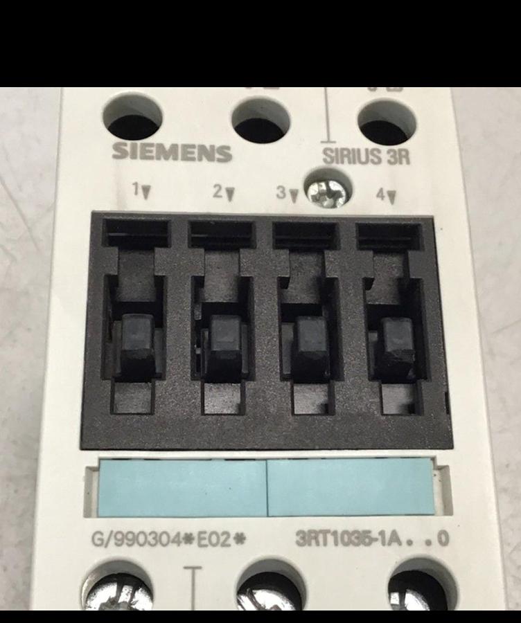 Used SIEMENS Power Contactor 3RT1035-1AK60 USED